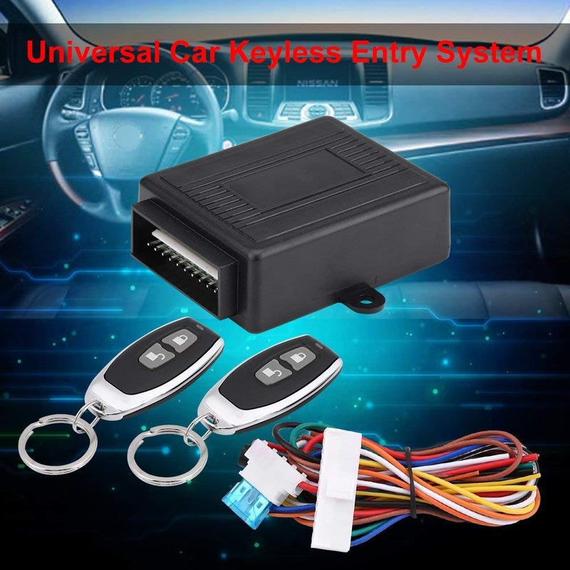 Aramox Universal Car Remote Central Door Lock Kit, Keyless Entry System with Remote Control - Image 3